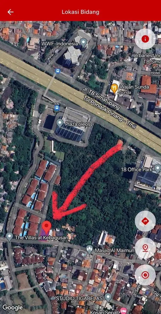 Tanah murah bonus rumah