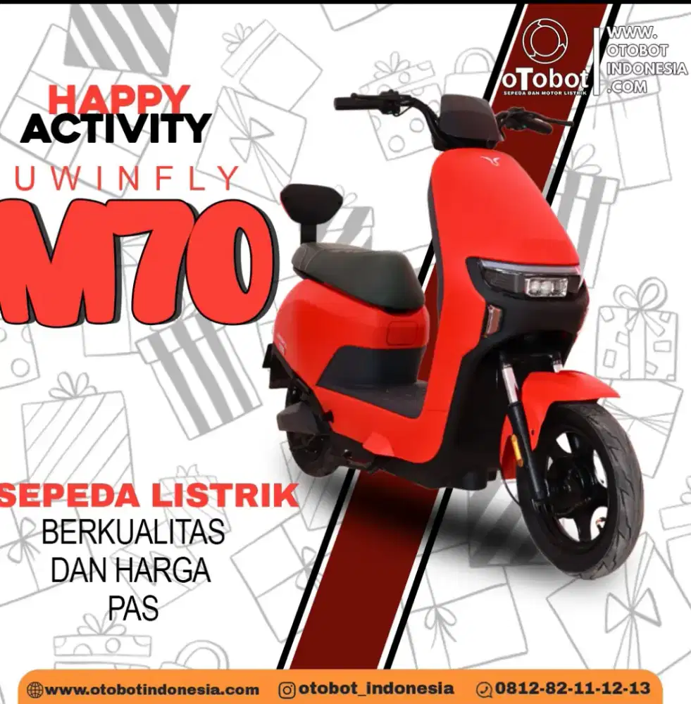 UWINFLY SEPEDA LISTRIK M70