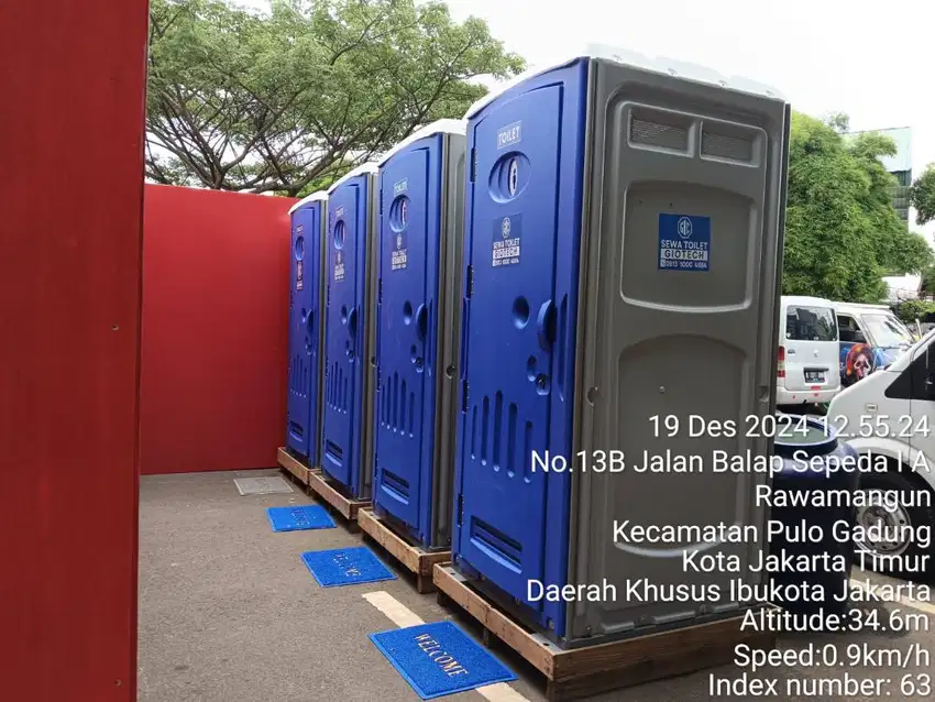 TOILET PORTABLE HDPE TYPE NEW  - Kegiatan outdoor