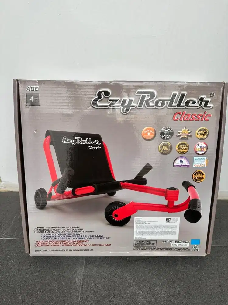 BNIB EZY ROLLER CLASSIC warna BIRU