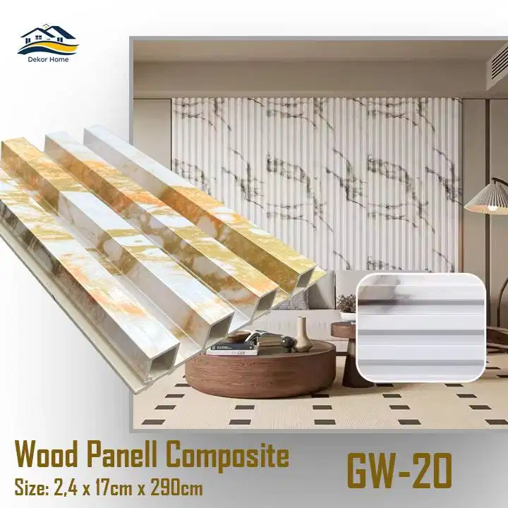 Wpc Wall Panel 295cm Wood Panel Dinding Rumah Dekor Interior home