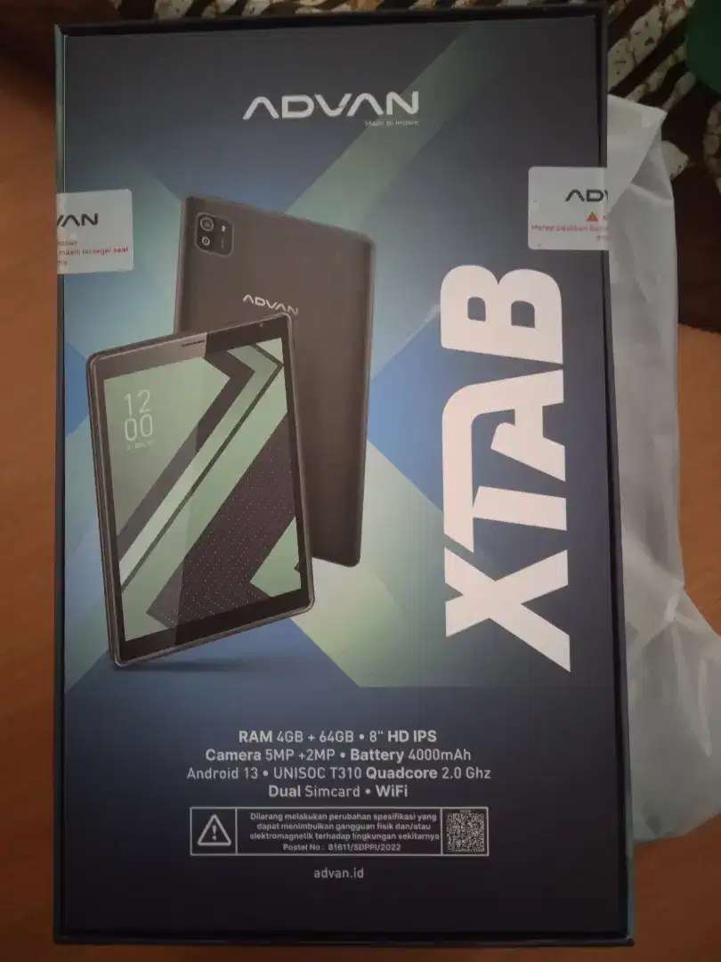 ADVAN XTAB 4/64 GB 8 Inci Quadcore T310 Tablet Android 13