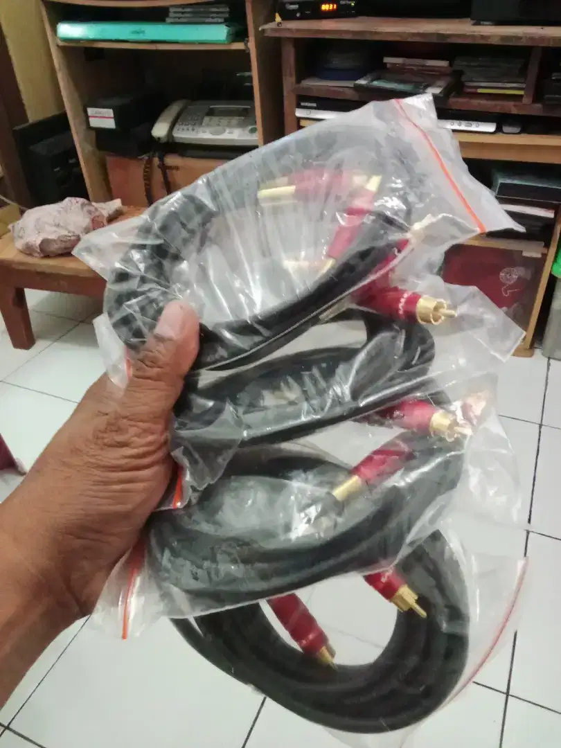 Borongan kabel RCA audio CD merk TUM