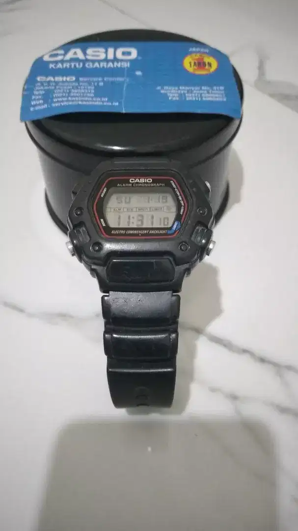Jam Tangan Casio G Shock  DW 290 IVS