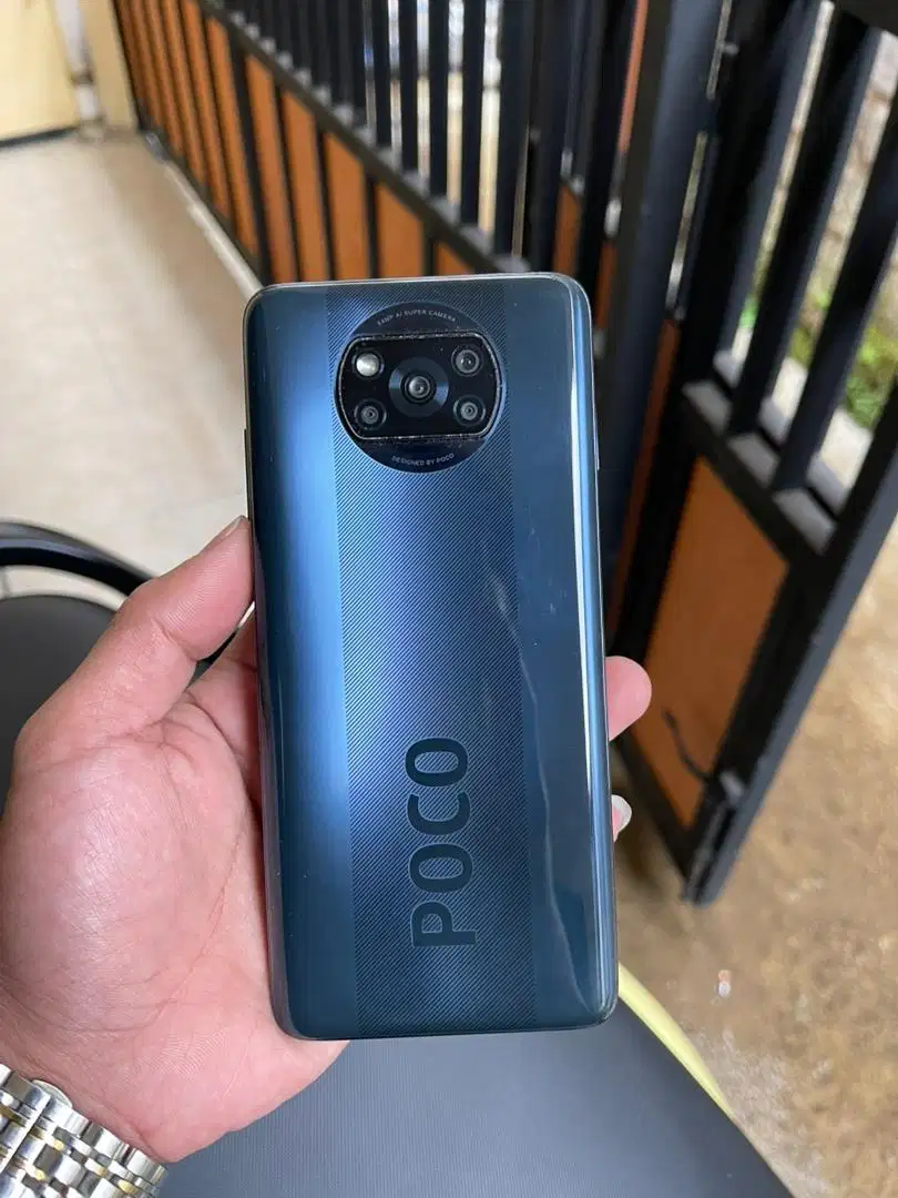 Poco x3 pro ram 6/128 gb normal siap pakai