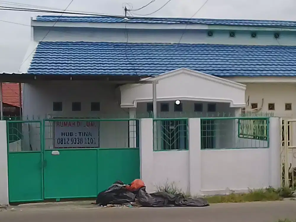 Disewakan perumahan/atau di jual secepat1setengah lantai bebas banjir