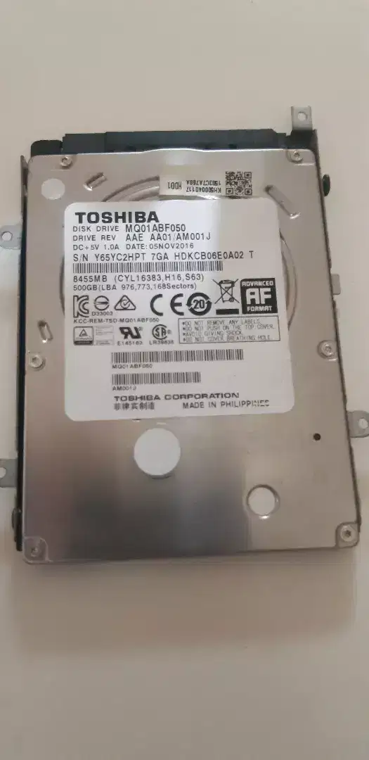 Hardisk laptop,note book dan ps