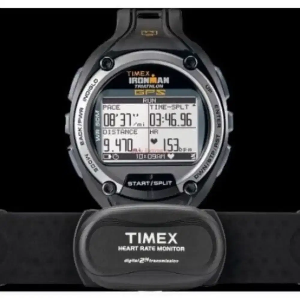Timex Global Trainer Heart Rate and GPS Watch (T5K444)
