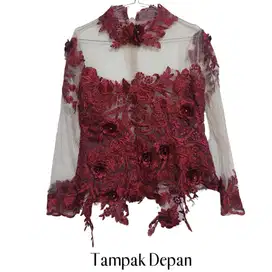 Atasan Kebaya Merah Preloved