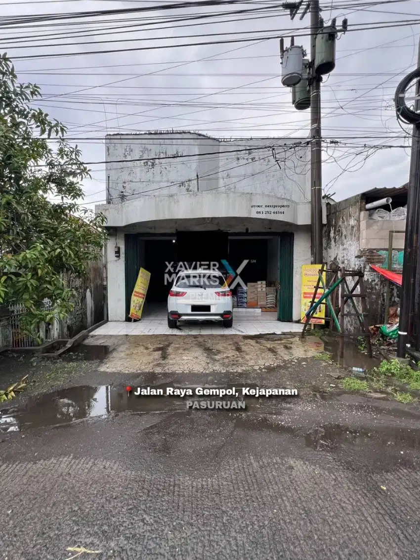 Rumah Usaha Di Jalan Raya Gempol Malang Kejapanan Pasuruan(OLX178)