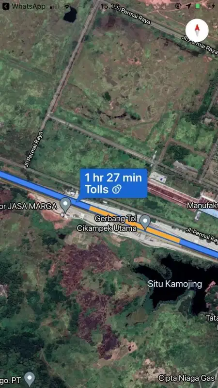 Dijual Kavling strategis pinggir Tol Pantura Karawang