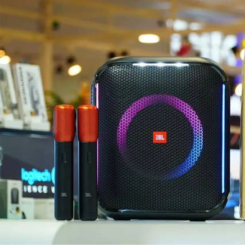 Speaker Portable 5inch JBL Partybox Encore 2mic Wireless Ori