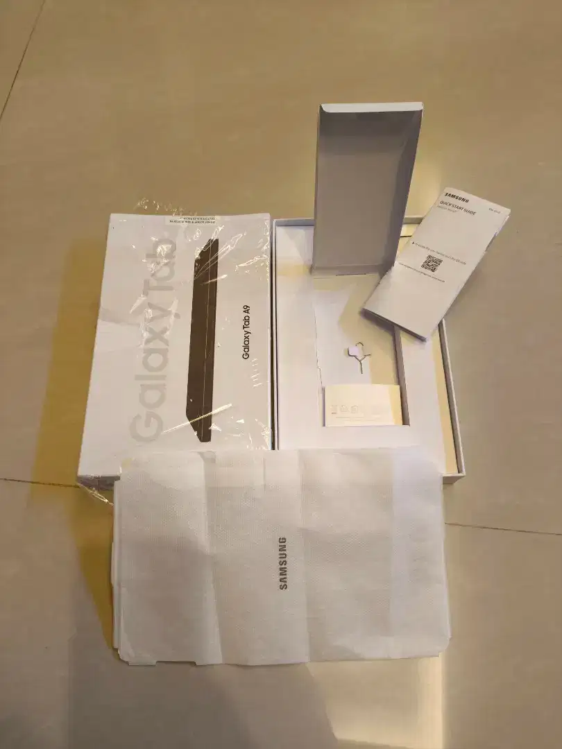 DUS/BOX SAMSUNG GALAXY TAB A9 ORIGINAL PRELOVED