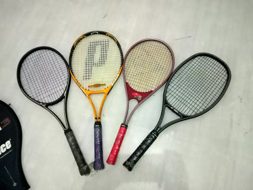 Raket Tenis  Prince & Yonex , 4 pcs