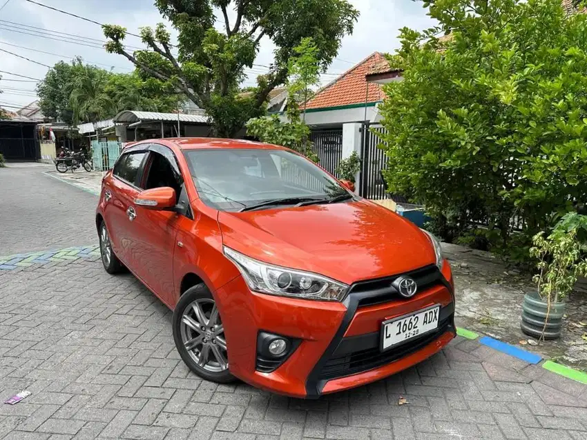 YARIS G 2016 MATIC ORANGE