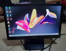 LED MONITOR 19' HP V193 WIDE GOOD CONDITION JAKSEL