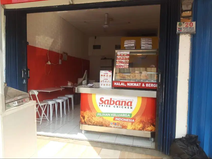TURUN HARGA! GEROBAK STAINLESS. BONUS SAMSUNG TAB & CCTV. 3 BLN PAKAI