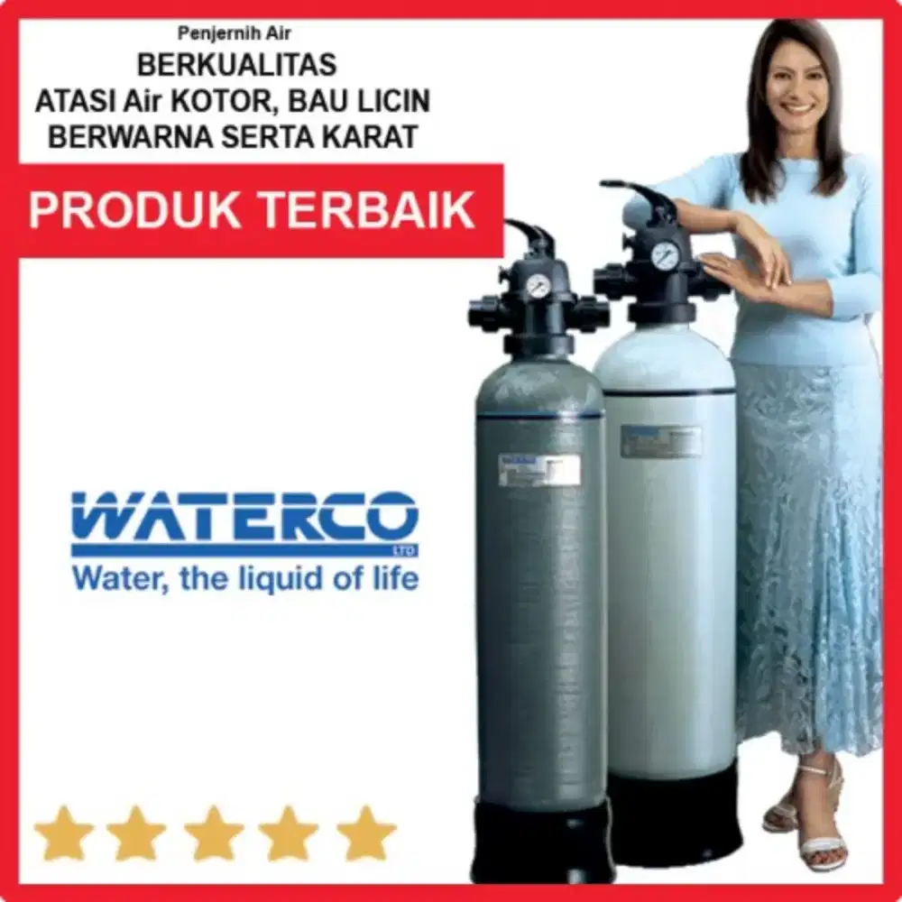 Waterco filter air bersih, water treatment