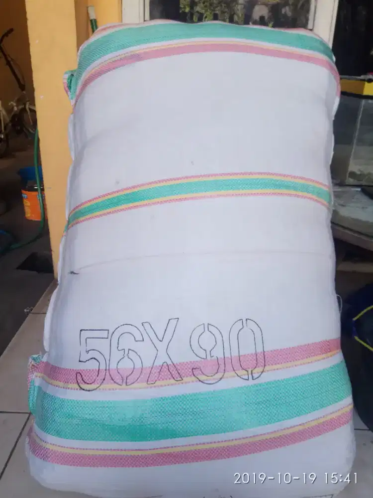 Karung plastik 56x90 putih
