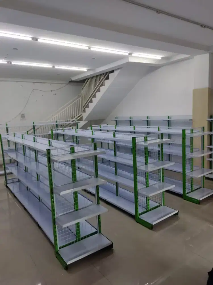 Obral rak minimarket murah baru bukan bekasan