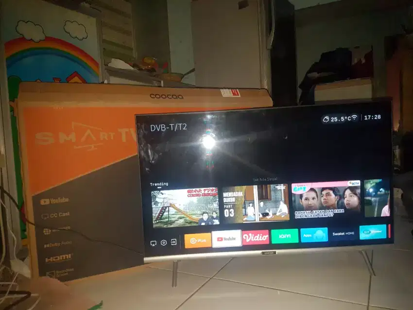 Led tv coocaa 32in smart tv