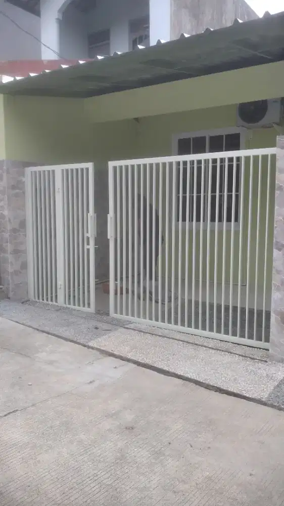 Pagar besi minimalis 010