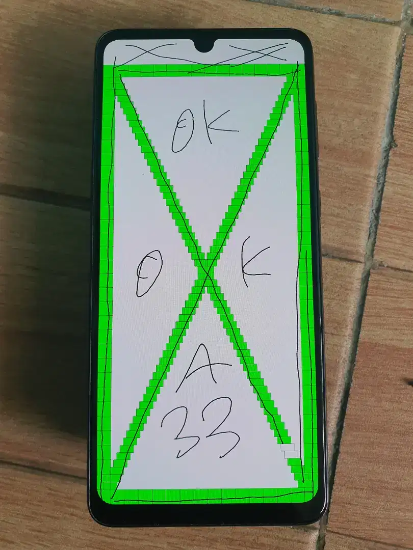LCD samsung A33 5G original copotan no minus