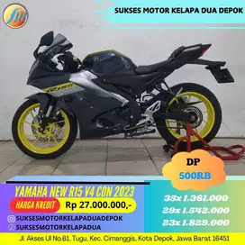 NEW R15 V4 CONNECTED 2023 CASH/KREDIT DP MULAI 500RB KM RENDAH