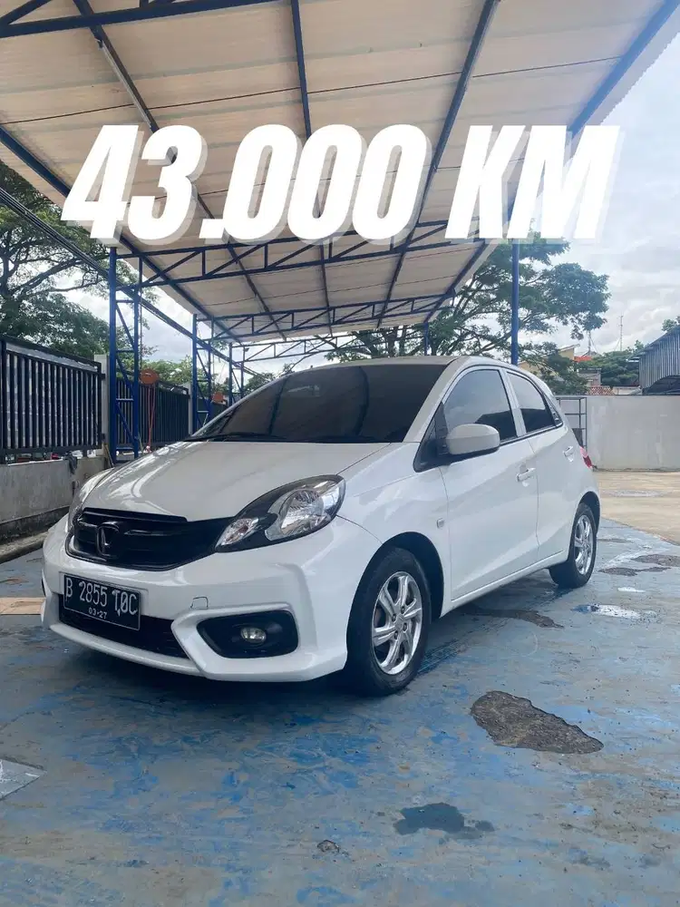 JUAL CEPAT Honda Brio 2017 Low Kilometer Bandung