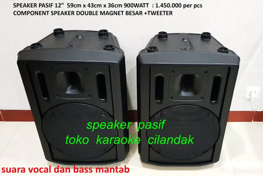 SPEAKER PASIF 12IN SEPASANG