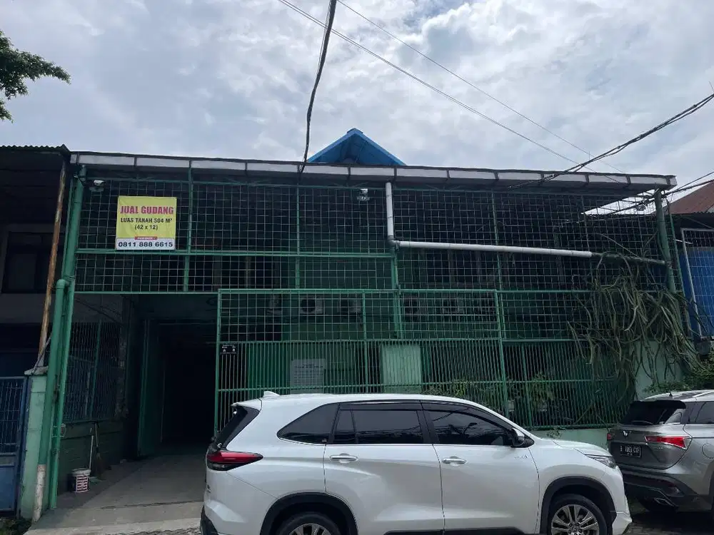 JUAL GUDANG KANTOR SEMI FURNISH, SIAP PAKAI UNTUK USAHA, CIKUPA JATAKE