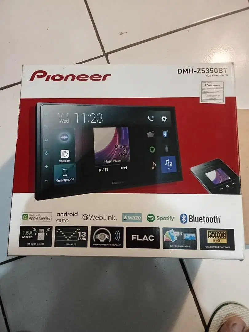 PIONEER DMH Z5350BT LIKENEW