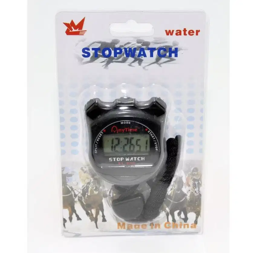 Stopwatch Anytime XL-010 Date & Time
