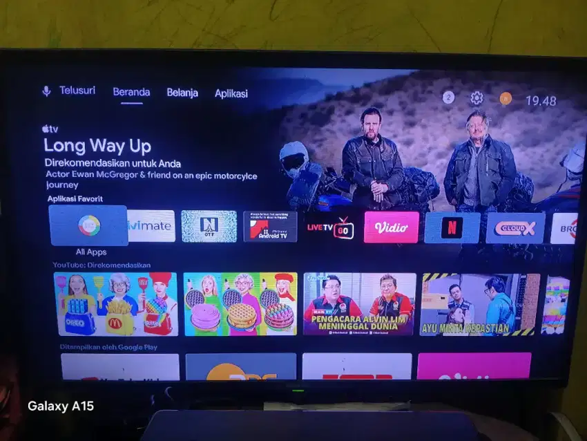 Stb android 9 tinggal pakai