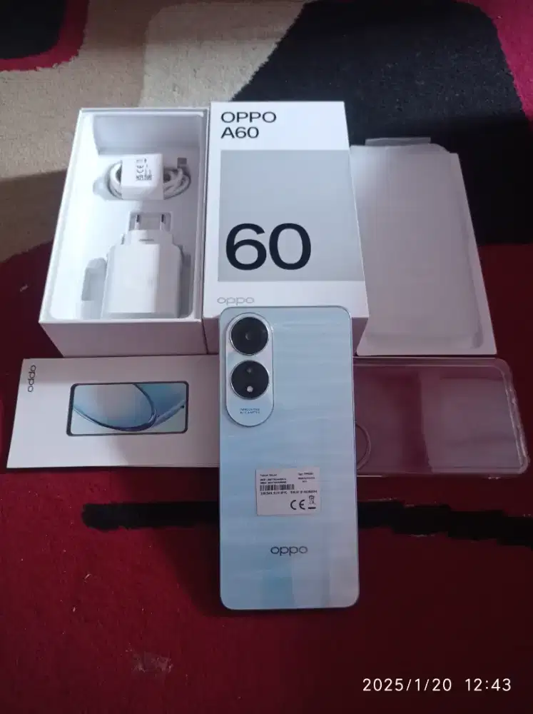 BISMILLAH OPPO A60 RAM 8/128 FULSET MULUS