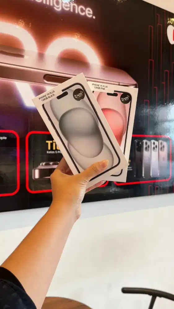 Apple - iPhone 15 Plus 128gb Pink - Garansi Resmo Indonesia