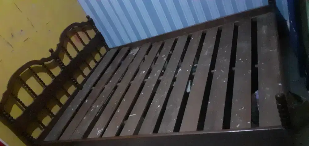Tempat Tidur Dipan Jati Asli