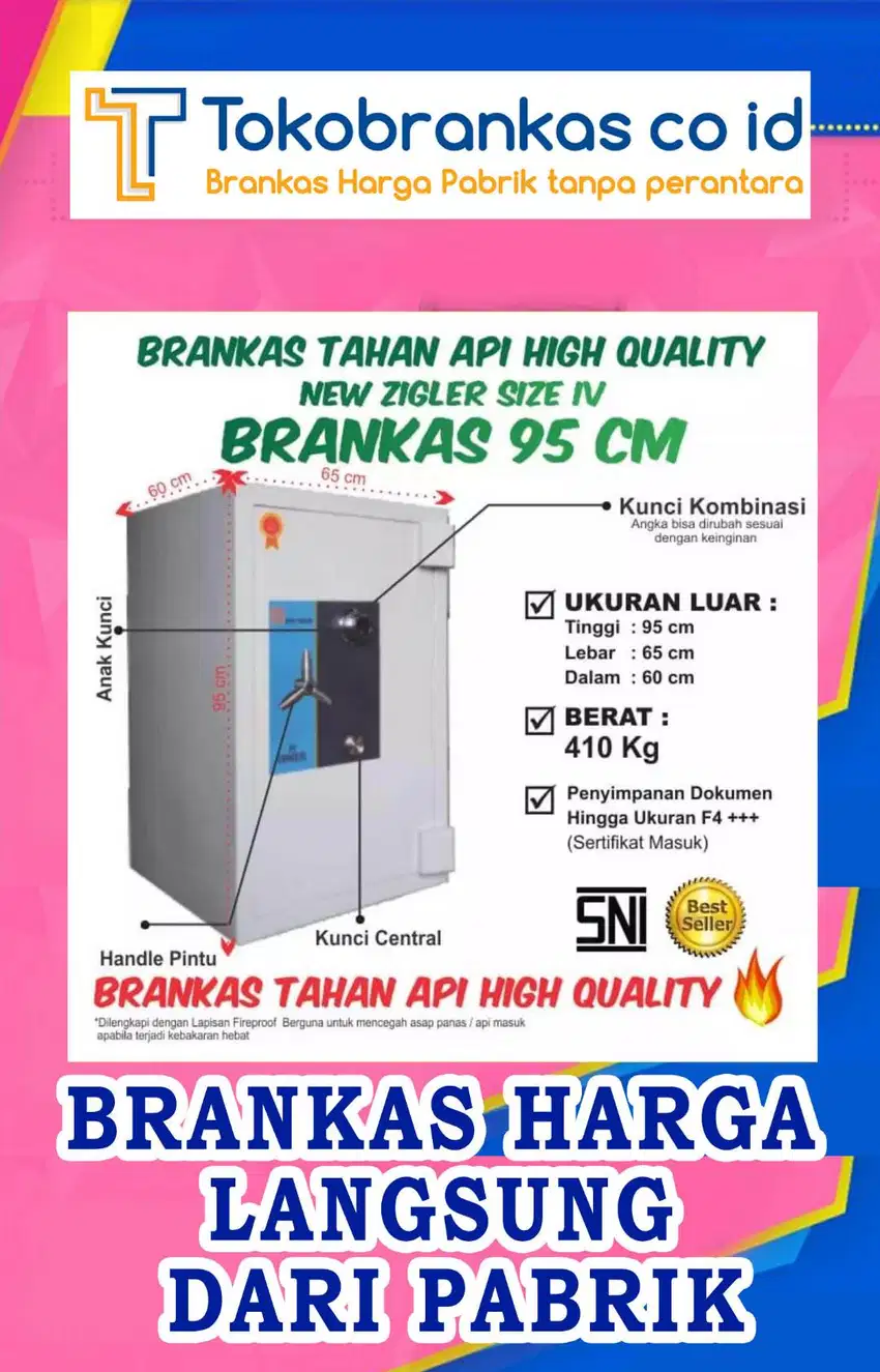 Brankas XCELL typ 2 standar safety box cash box free ONGKIR baru bekas