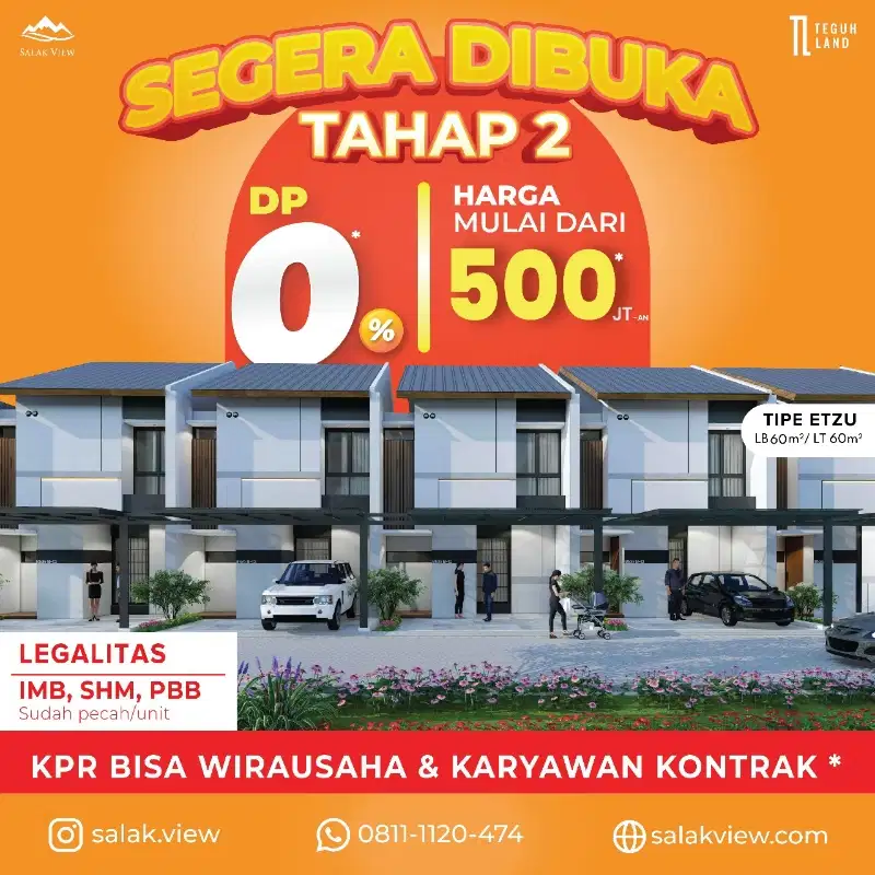 Rumah Japandi 2 Lantai Harga 500jt-an di Bogor