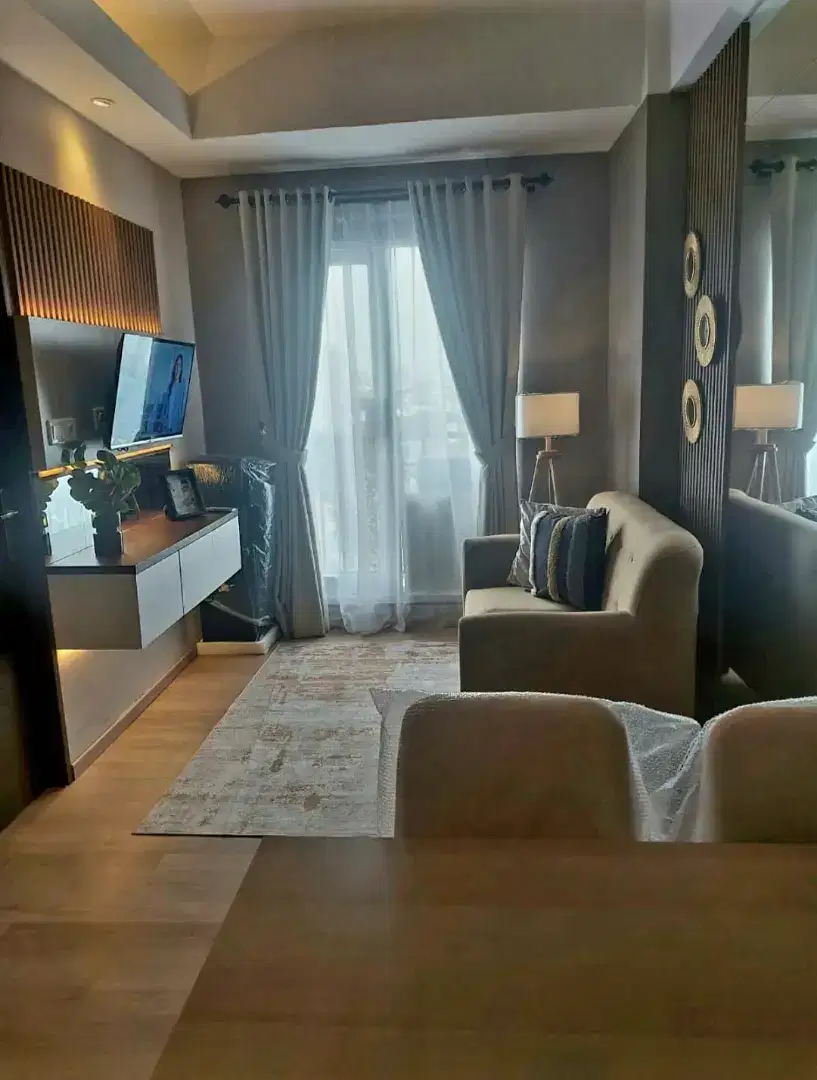 Dijual Apartemen Puri Park View Tower A 2BR lt 12 hadap city/timur BU