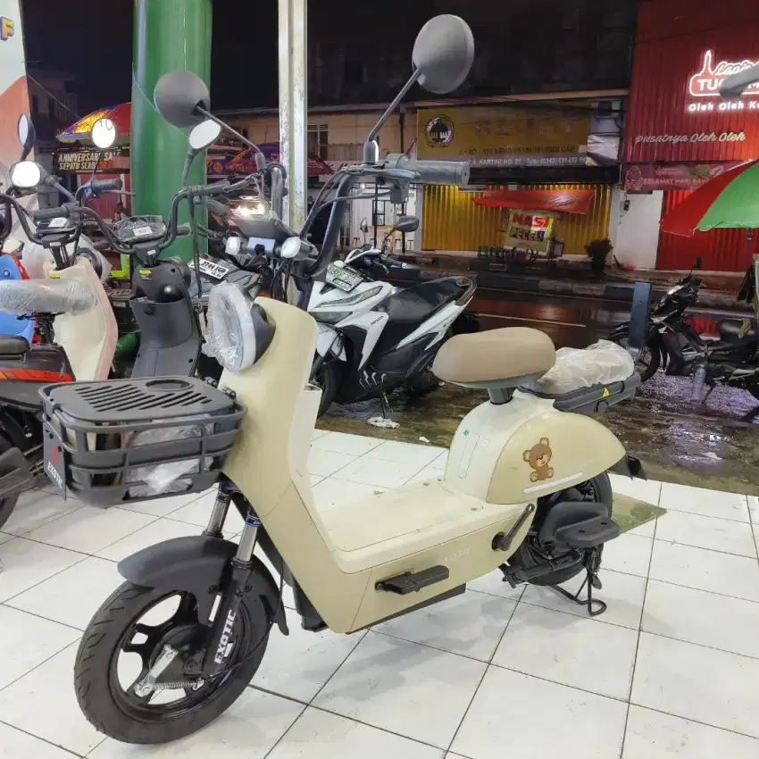 READY STOK SEPEDA LISTRIK EXOTIC EV  928 BISA NEGO SAMPAI DEAL