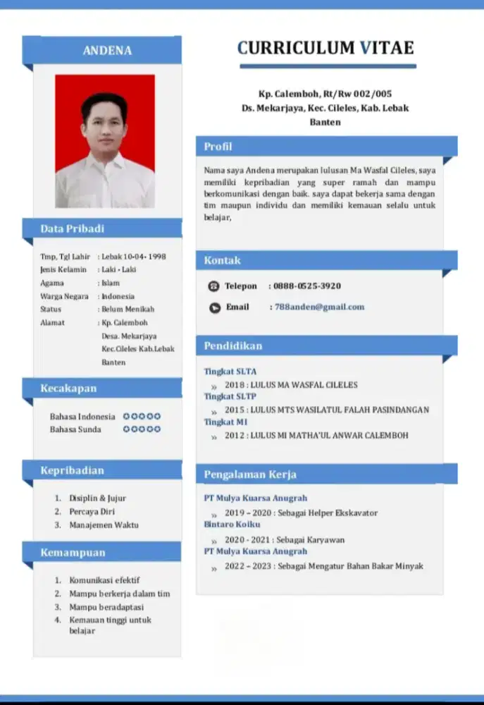 Mencari kerja apa aja yang penting halal