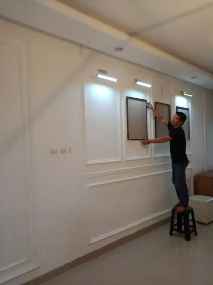 Wall panel &tukang wall moulding