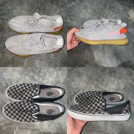 Sepatu yeezy+vans catur