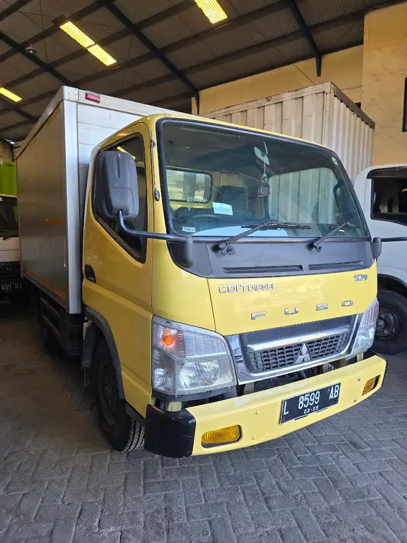 Mitsubishi Canter FE71 110PS Engkel 4roda Box Aluminium 2019 pmk 2020