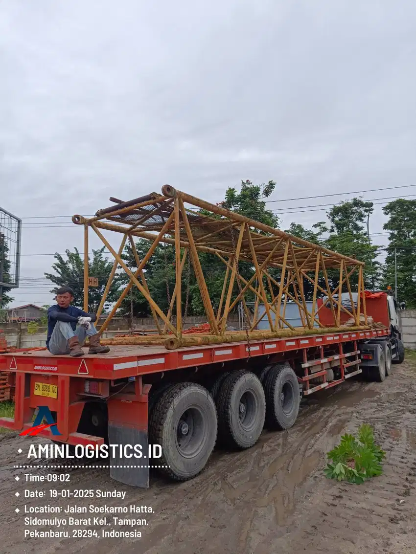 LOWBED TRAILER PEKANBARU AMANAH TERPERCAYA