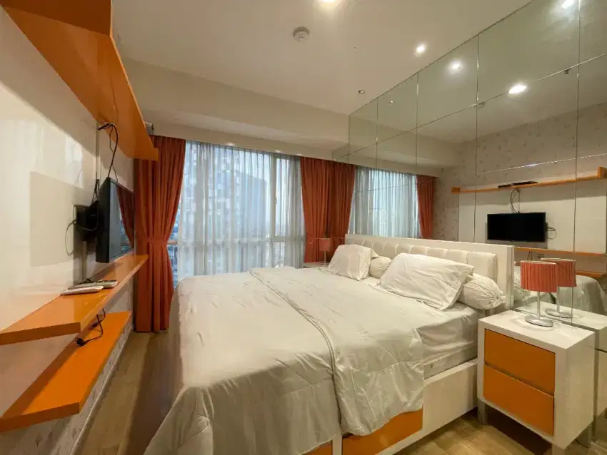 Dijual Cepat Murah Apartment Casa Grande 2+1 BR (SHM Full Furnish)