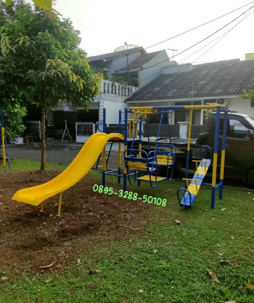 Ayunan besi 3 in 1 kombinasi