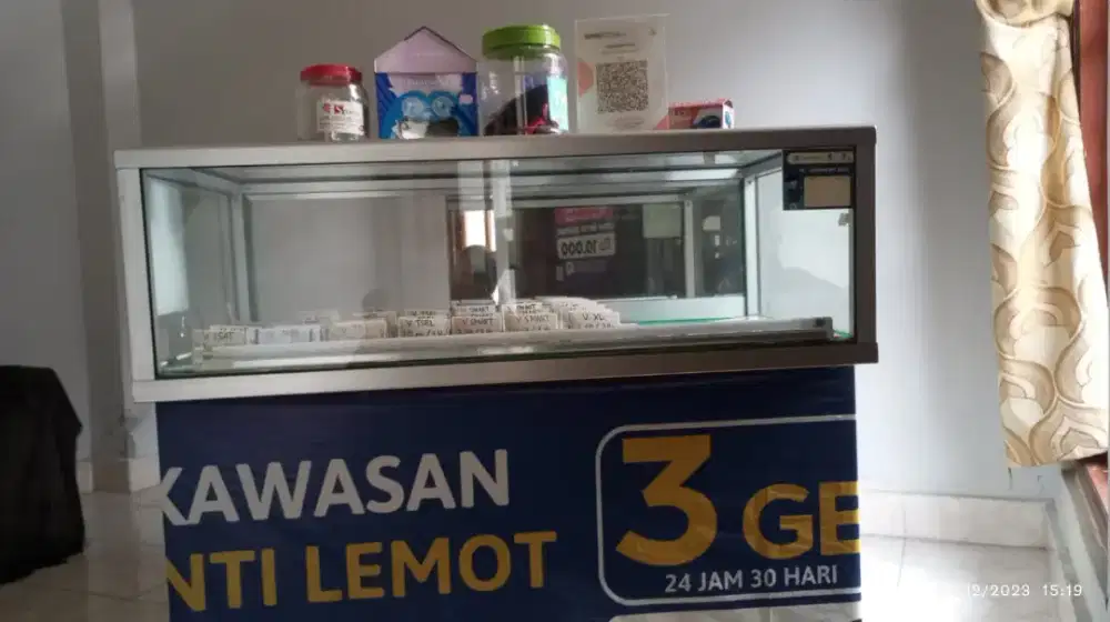 Etalase konter msh bagus banget