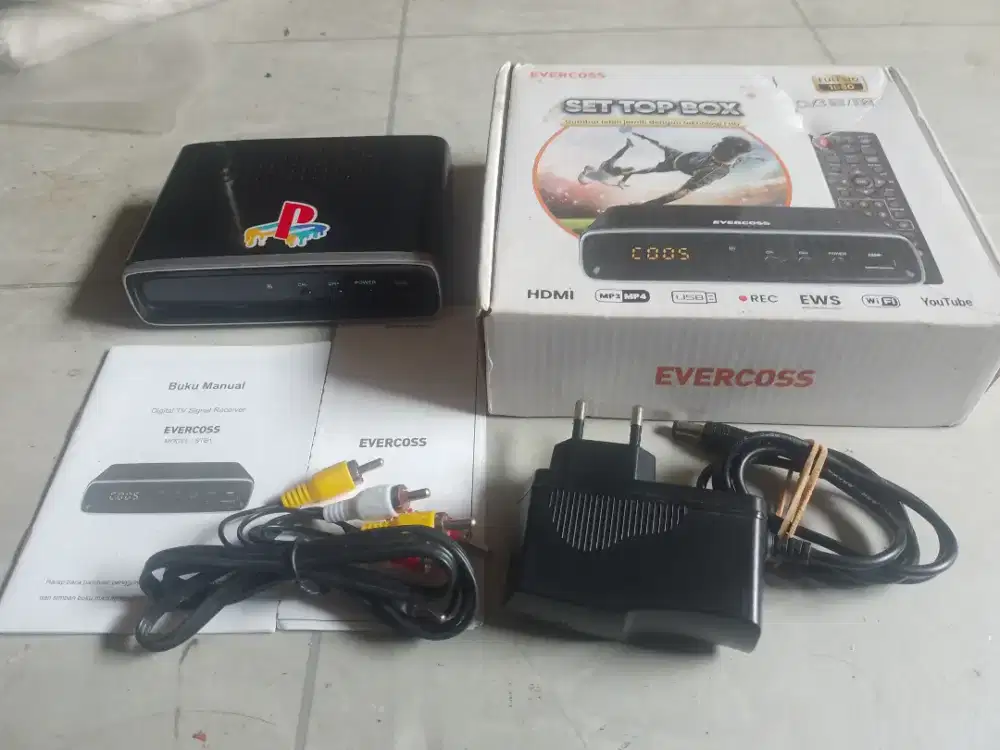 Set Top Box(stb)evercoss dvb t2